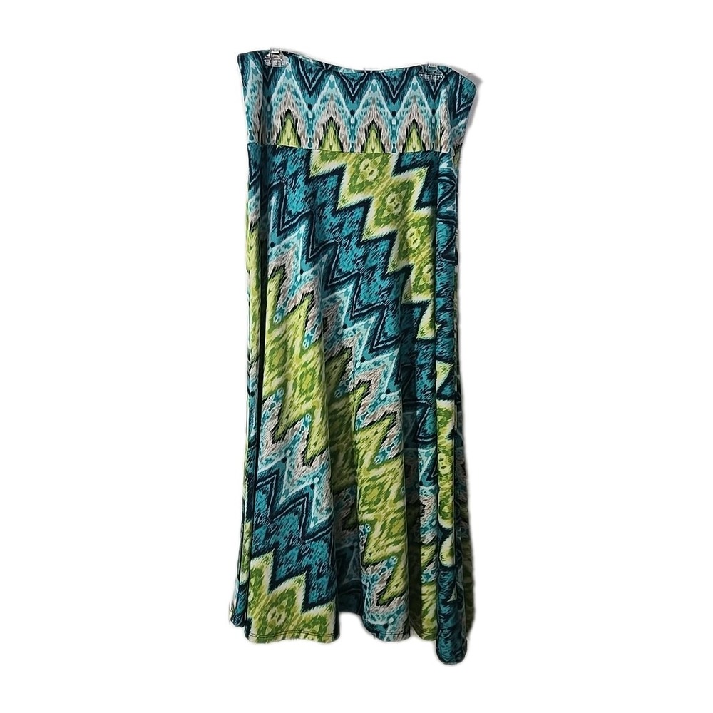 Sunny Leigh Women's Soft Stretch Wide Waistband Maxi Skirt Size: XL